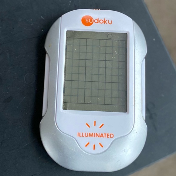 illuminated Sudoku Handheld Electronic Game Techno Source Touch Screen - Picture 2 of 7